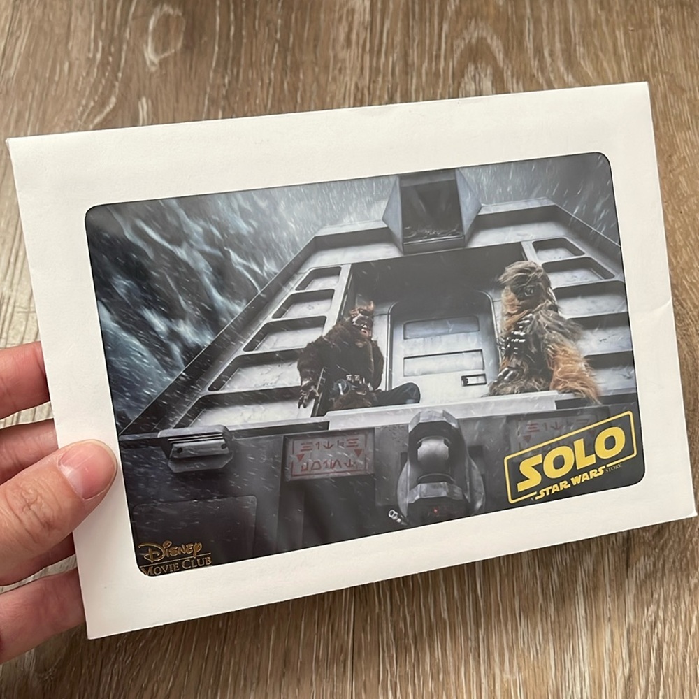 Star Wars Solo Disney movie club lithograph collectible